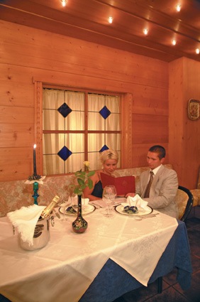 Sala Tavolo Lume Di Candela 